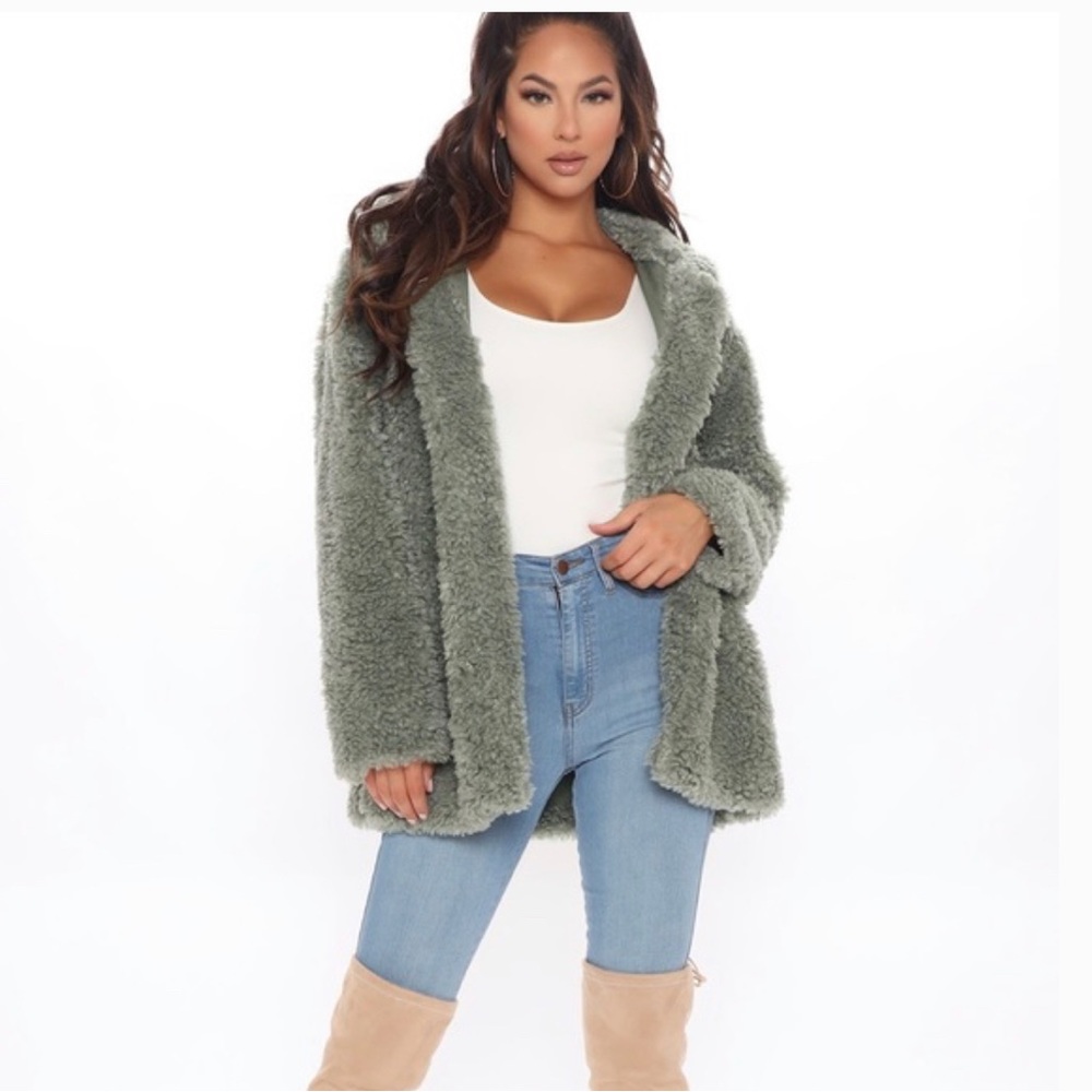 Cali winters Sherpa jacket
